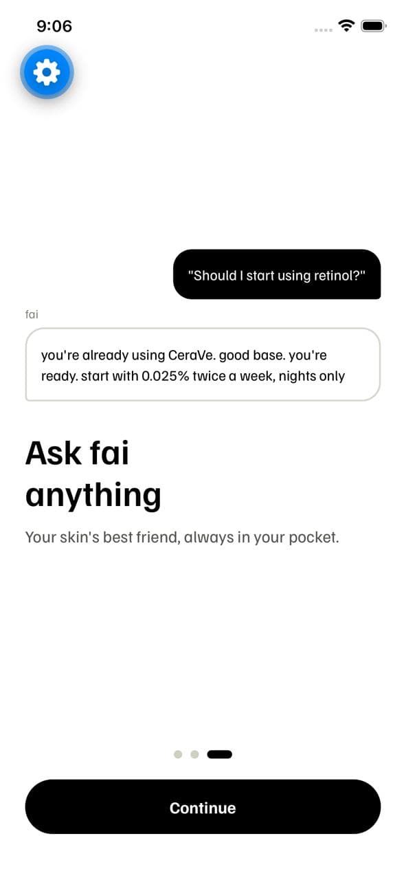 fai, the faces AI advisor